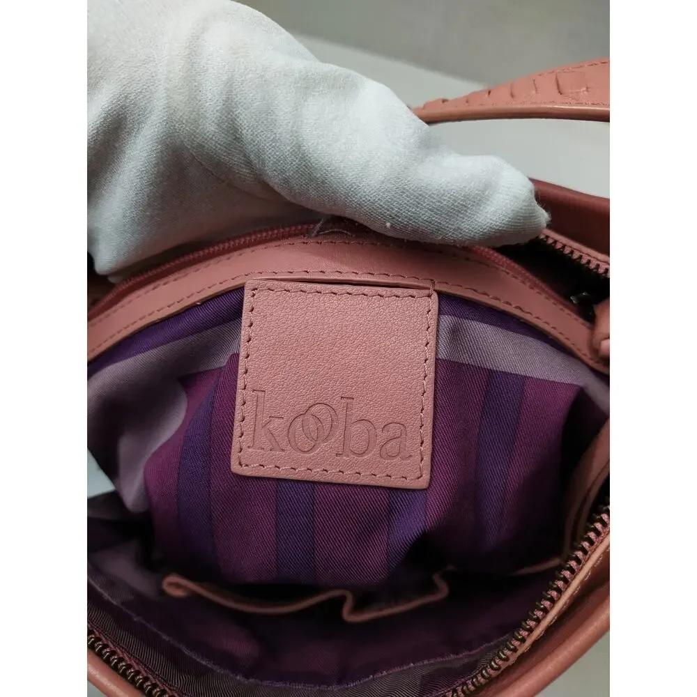Kooba pink leather